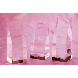 Crystal trophy/award/plazue (Trophée en cristal / award / plazue)