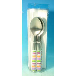 Plastic Flatware Set (Установить пластиковые столовые приборы)