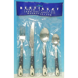 Kunststoff-Besteck-Set (Kunststoff-Besteck-Set)