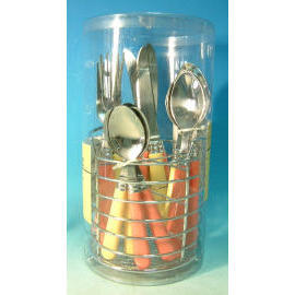 Plastic Flatware Set (Установить пластиковые столовые приборы)