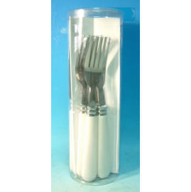 Plastic Flatware Set (Ensemble de couverts en plastique)