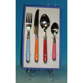 Plastic Flatware Set (Установить пластиковые столовые приборы)