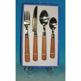 Plastic Flatware Set (Установить пластиковые столовые приборы)