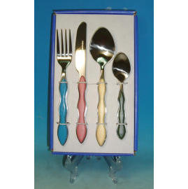 Plastic Flatware Set (Установить пластиковые столовые приборы)