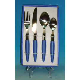 Plastic Flatware Set (Установить пластиковые столовые приборы)