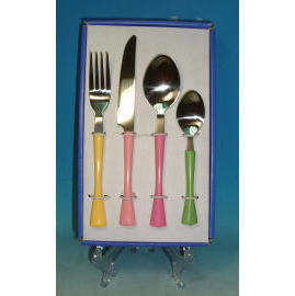 Plastic Flatware Set (Установить пластиковые столовые приборы)