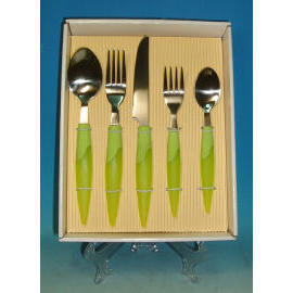 Plastic Flatware Set (Установить пластиковые столовые приборы)