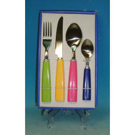 Plastic Flatware Set (Установить пластиковые столовые приборы)