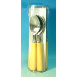 Plastic Flatware set (Ensemble de couverts en plastique)