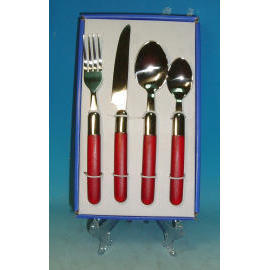 Plastic Flatware Set (Установить пластиковые столовые приборы)