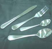 ALL STAINLESS STEEL CUTLERY SET B004-4P (TOUT INOX COUVERTS DE B004-4P)