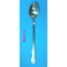 ALL STAINLESS STEEL LONG HANDLE SPOON B007-5 (TOUT INOX A LONG MANCHE SPOON B007-5)