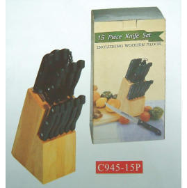 KNIFE BLOCK SET C945-15P (KNIFE BLOCK SET C945-15P)