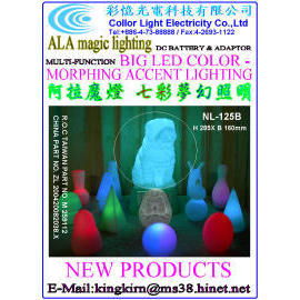 BIG LED COLOR LIGHTING (BIG COULEUR DE DEL D`ÉCLAIRAGE)