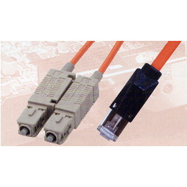 SC / MTRJ Fiber Optic Patch Cable