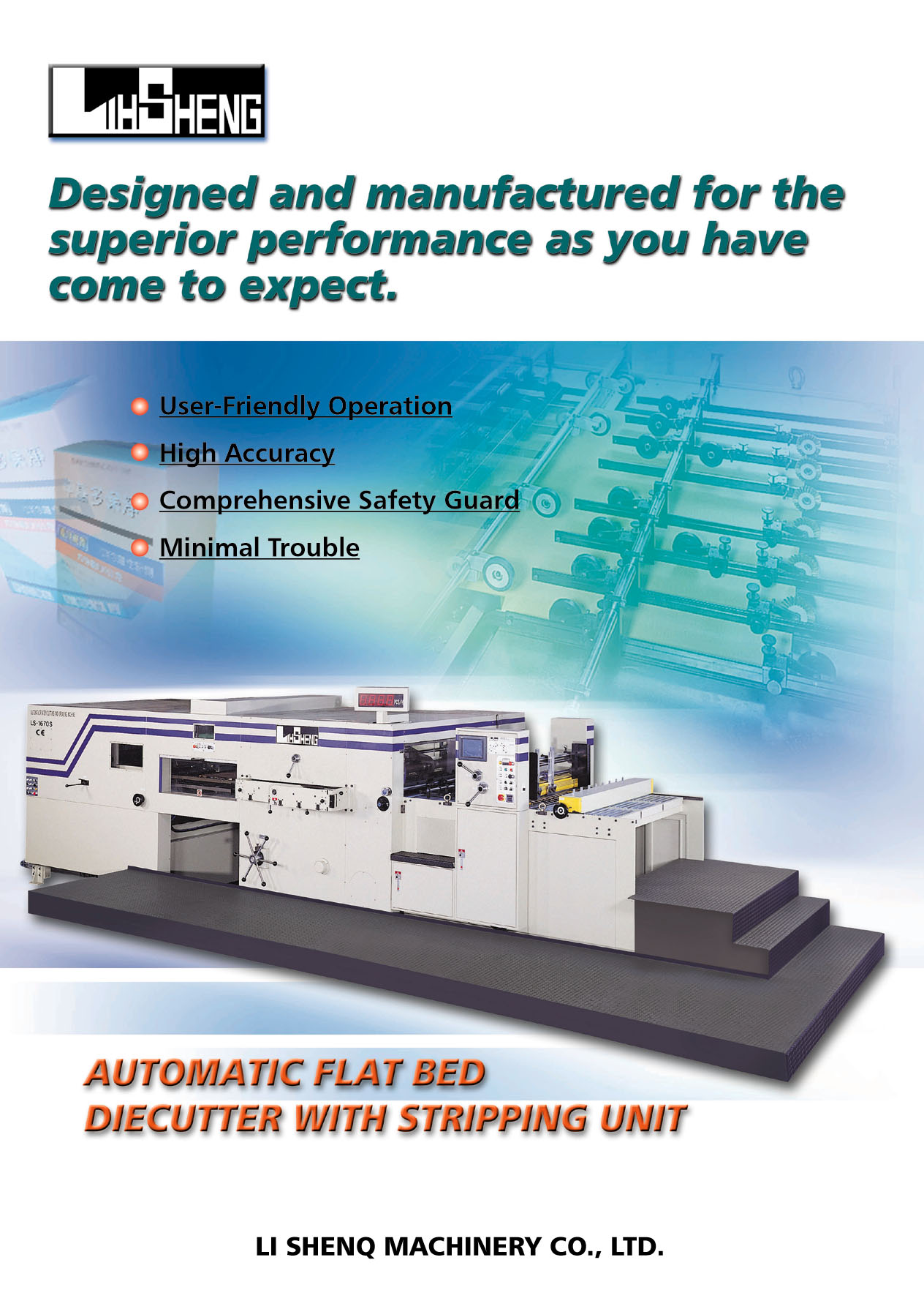 Automatic Flat Bed Die Cutter (Automatic Flat Bed Die Cutter)