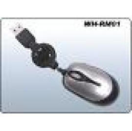 Retractable Optical Mini Mouse (Retractable Optical Mini Mouse)