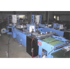 DIE-CUT, PATCH HANDLE, SOFT LOOP HANDLE BAG MAKING MACHINE, JANDI`S, jandis