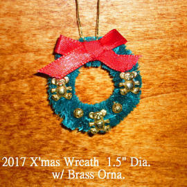 Christmas Wreath,Miniature (Couronne de Noël, Miniature)