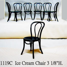 Ice Cream Chair,Miniature (Мороженое председатель, Миниатюрные)