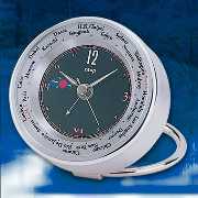 Quartz world time alarm clock (Quartz Weltzeit Wecker)