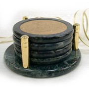 Marble Coaster Set (Marmor Untersetzer Set)