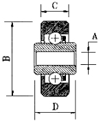 Unground Bearing (Compte non moulu)