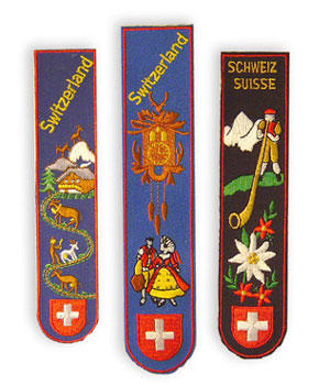 Embroidered Bookmark (Gestickte Lesezeichen)