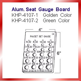 Alum.Seat Gauge Board (Alum.Seat Калибровочные совет)