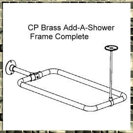 CP Brass-Add-A-Frame Dusche Complete (CP Brass-Add-A-Frame Dusche Complete)