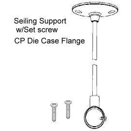 Ceiling Support w / Set Screw (Ceiling Support w / Set Screw)