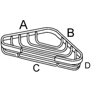 CP Brass Corner Candy (Хромированная латунь Уголок Candy)