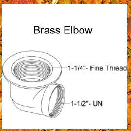 1-1/2`` Brass Elbow (1-1/2`` Brass Elbow)