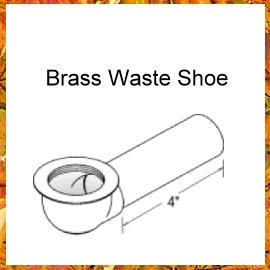 1-3/8`` Brass Waste Shoe (1-3/8``латунные отходов Чистка)