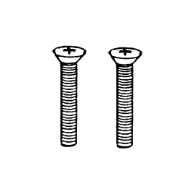 CP Brass Bolts for face plate (Хромированная латунь Болты и гайки для лицевой поверхности)