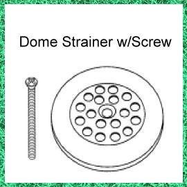 Dome Strainer w/Screw (Купола Ситечко W / Винтовые)