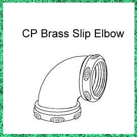 Brass 90 X Slip Joint Male Elbow (Brass 90 X Slip Joint Male Elbow)