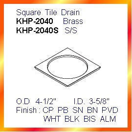 Square Tile Drain (Square Drain Tile)