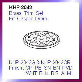 Brass Trim Set Fit Casper Drain (Brass Trim Set Fit Casper Drain)