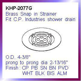 Brass Snap in Strainer (Brass Snap in Strainer)