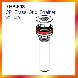 CP Brass Grid Strainer (CP Brass Grid Strainer)