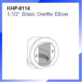 1-1/2`` Brass Overflw Elbow (1-1/2`` Brass Overflw Elbow)