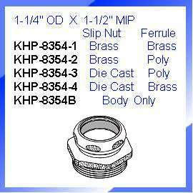 Brass Abfall-Steckverbinder (Desanko Fitting) (Brass Abfall-Steckverbinder (Desanko Fitting))