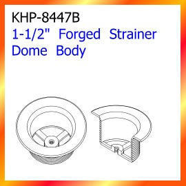 1-1/2`` Forged Strainer Dome Body (1 /2``Кованые Ситечко Dome кузова)