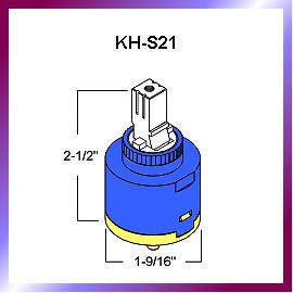 Ceramic Cartridge & Stem (Ceramic Cartridge & Stem)