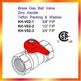 Brass Gas Ball Valve (Латунные шаровые краны газ)