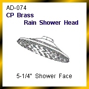 CP Brass Rain Shower Head (Хромированная латунь тропический душ глава)