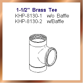 1-1/2`` Brass Tee (1 /2``латунные T)