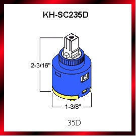 Ceramic Cartridge & Stem (Ceramic Cartridge & Stem)