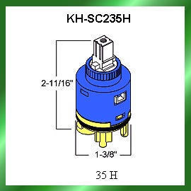 Ceramic Cartridge & Stem (Ceramic Cartridge & Stem)